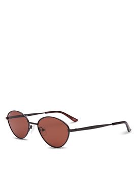 Otra Otra Deja Round Sunglasses, 55mm