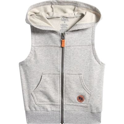OTTER AVENUE OTTER AVENUE Kids' Hooded Cotton Blend Vest