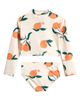 OTTER AVENUE OTTER AVENUE Kids' Long Sleeve Crop Two-Piece Rashguard Swimsuit - 2