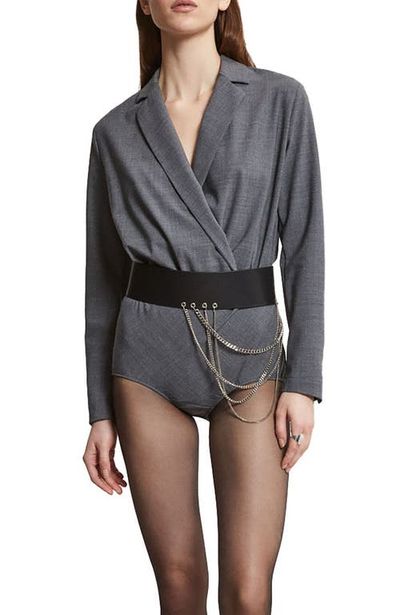 ottod'Ame ottod'Ame Body With Criss-Cross Neckline
