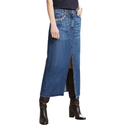 ottod'Ame ottod'Ame Denim Midi Skirt