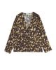 ottod'Ame ottod'Ame Patterned Satin Shirt - 3