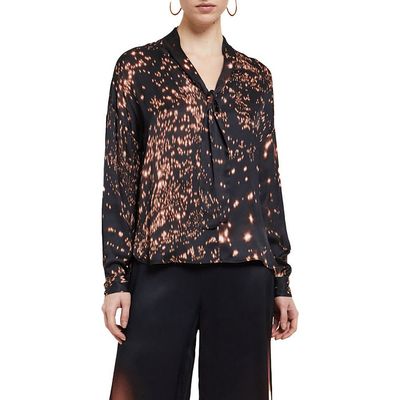 ottod'Ame ottod'Ame Viscose Shirt With Scarf Neck