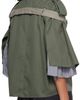 Ottolinger Ottolinger Beige & Khaki Chopped Trench Jacket - 3