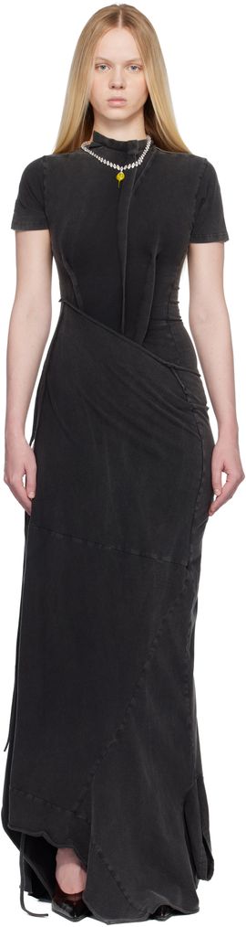 Ottolinger Ottolinger Black Adaptive Maxi Dress