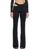 Ottolinger Ottolinger Black Drop-Fold Otto Leggings - 1