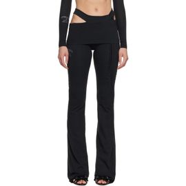 Ottolinger Ottolinger Black Drop-Fold Otto Leggings