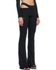 Ottolinger Ottolinger Black Drop-Fold Otto Leggings - 2