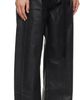 Ottolinger Ottolinger Black Glazed Baggy Jeans - 2