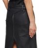 Ottolinger Ottolinger Black Glazed Denim Belted Midi Dress - 3