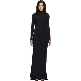 Ottolinger Ottolinger Black Lounge Gown Maxi Dress
