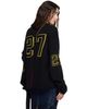 Ottolinger Ottolinger Black Oversized Jacquard Longsleeve Sweater - 3