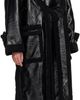 Ottolinger Ottolinger Black Oversized Split Faux-Shearling Coat - 2
