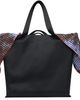 Ottolinger Ottolinger Black PU Beach Tote - 1