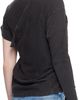 Ottolinger Ottolinger Black Shifted Sleeve Top - 3