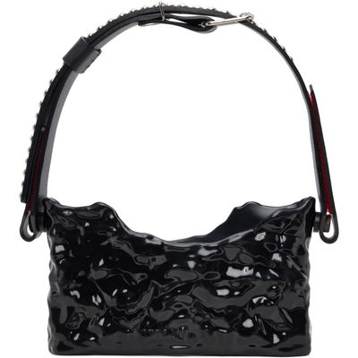Ottolinger Ottolinger Black Studded Baguette Bag