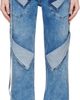 Ottolinger Ottolinger Blue Loose Fit Jeans - 1
