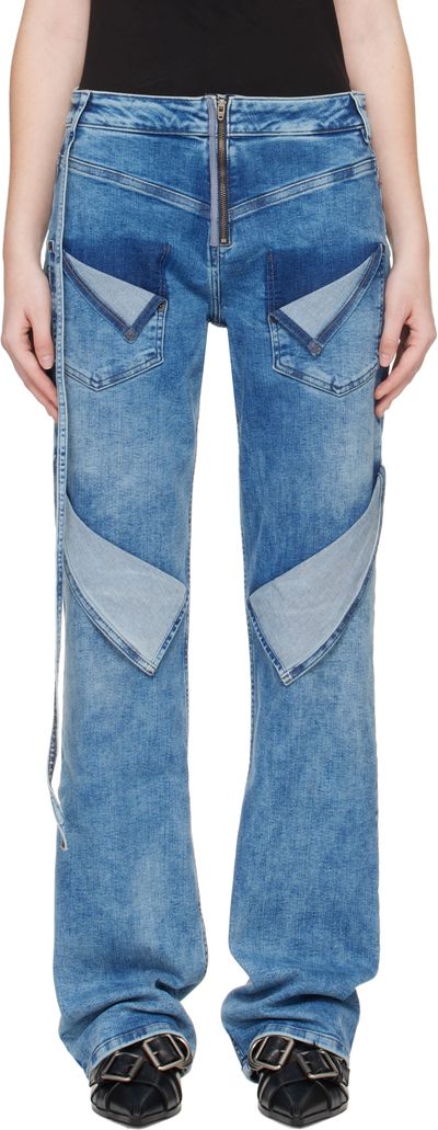 Ottolinger Ottolinger Blue Loose Fit Jeans