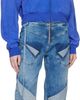 Ottolinger Ottolinger Blue Loose Fit Jeans - 4