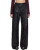 Ottolinger Ottolinger Brown Glazed Baggy Jeans - 1