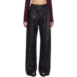 Ottolinger Ottolinger Brown Glazed Baggy Jeans
