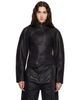 Ottolinger Ottolinger Brown Glazed Curve Denim Jacket - 1