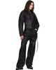 Ottolinger Ottolinger Brown Glazed Curve Denim Jacket - 4
