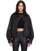 Ottolinger Ottolinger Brown Glazed Flex Denim Jacket - 1