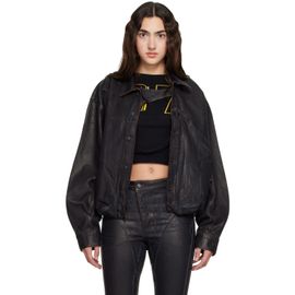 Ottolinger Ottolinger Brown Glazed Flex Denim Jacket