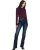 Ottolinger Ottolinger Burgundy Knit Strappy Longsleeve T-shirt - 4