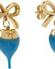 Ottolinger Ottolinger Dipped Bow Heart Earrings - 2