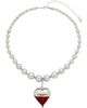 Ottolinger Ottolinger Dipped Otto Heart Necklace - 1