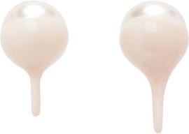 Ottolinger Ottolinger Dipped Pearl Stud Earrings