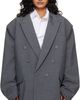 Ottolinger Ottolinger Gray Oversize Flex Blazer - 1