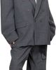 Ottolinger Ottolinger Gray Strapped Baggy Suit Trousers - 4