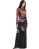 Ottolinger Ottolinger Multicolor Mesh Maxi Skirt - 4