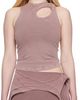 Ottolinger Ottolinger Pink Donut Exo Tank Top - 1