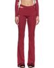 Ottolinger Ottolinger Red Drop-Fold Otto Leggings - 1