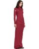 Ottolinger Ottolinger Red Lounge Gown Maxi Dress - 2