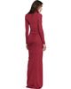Ottolinger Ottolinger Red Lounge Gown Maxi Dress - 3