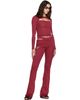 Ottolinger Ottolinger Red Split Racerback Rib Longsleeve T-shirt - 4