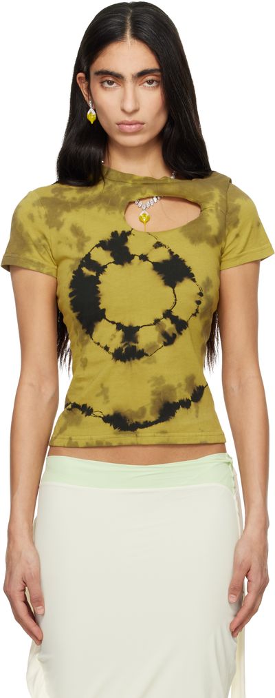 Ottolinger Ottolinger Yellow Donut Exo T-shirt