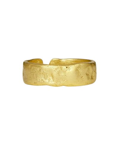 Ottoman Hands Ottoman Hands Dela Textured Band Ring