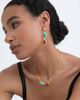 Ottoman Hands Ottoman Hands Duel Stone Drop Earrings - 3