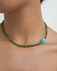 Ottoman Hands Ottoman Hands Felice Jade and Turquoise Beaded Necklace - 3