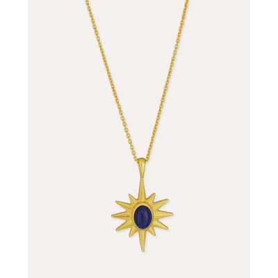 Ottoman Hands Ottoman Hands Lapis Star Pendant Necklace
