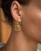 Ottoman Hands Ottoman Hands Megara Geometric Spiral Stud Earrings - 2
