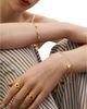 Ottoman Hands Ottoman Hands Outline Heart Stacking Ring - 5
