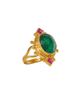 Ottoman Hands Ottoman Hands Raina Crystal Ring - 1