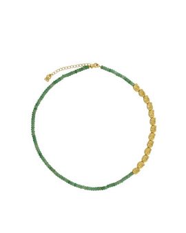 Ottoman Hands Ottoman Hands Waterproof Emerald Beaded Necklace